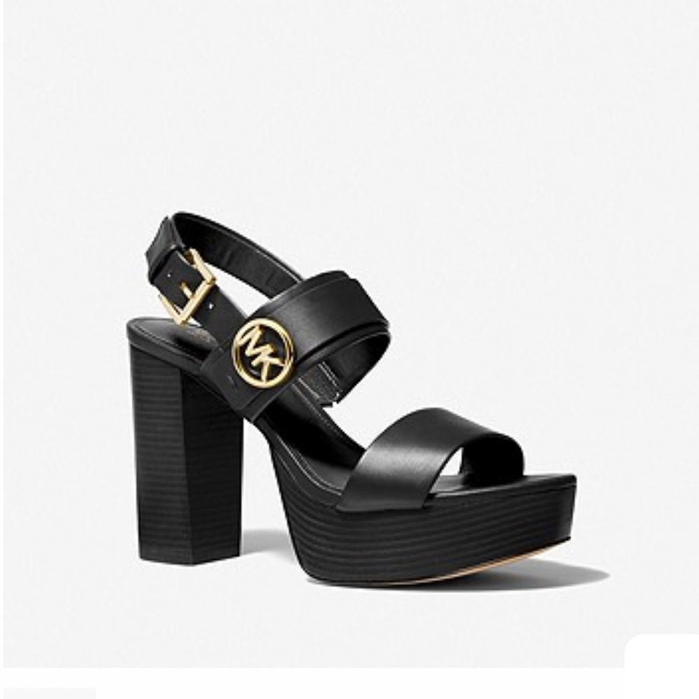 MICHAEL KORS CARMEN FAUX LEATHERS PLATAFORMA SANDAL